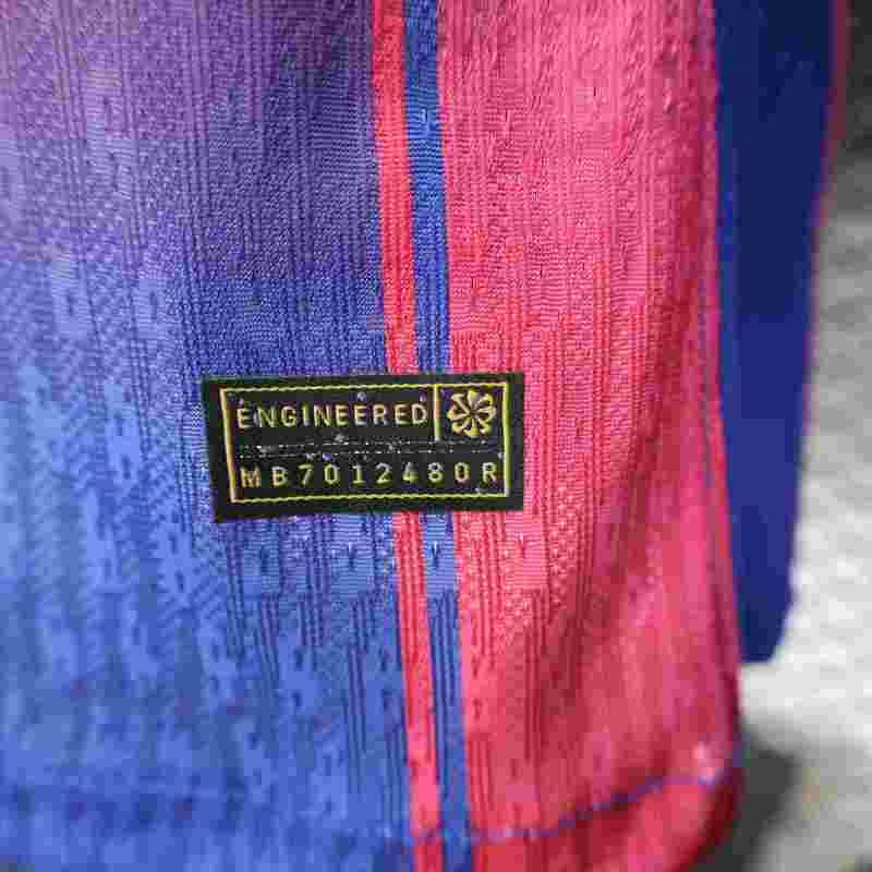 2025/2026 Barcelona Player Edition Home Football Shirt