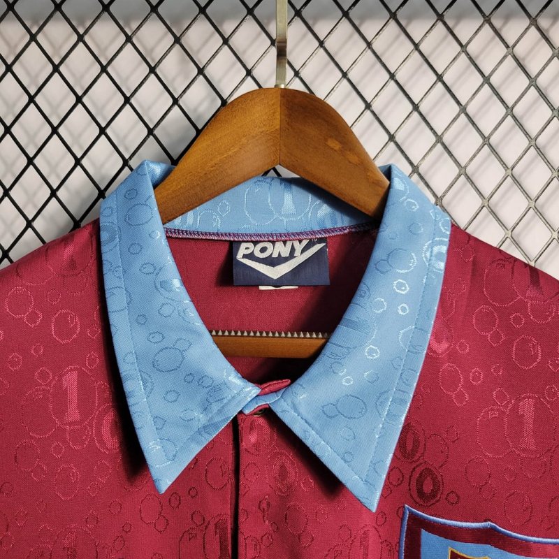 1995/1997 Retro West Ham United Home Football Shirt