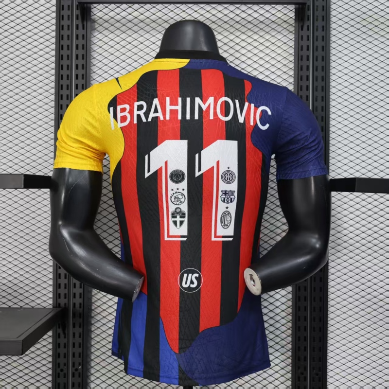 2025/26AC Ibrahimovic Special Edition Football Jersey