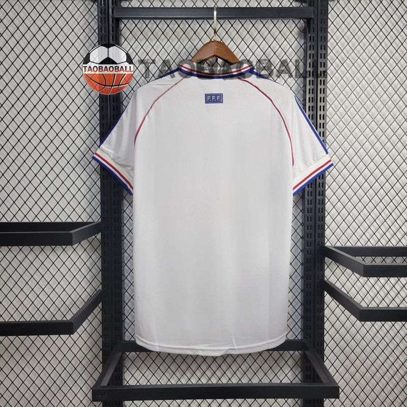1998 Retro France Away Football Shirt