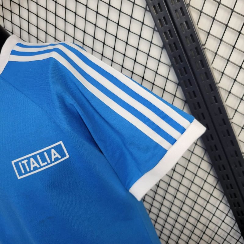 2024 Italy Joint Edition Blue Football Shirt