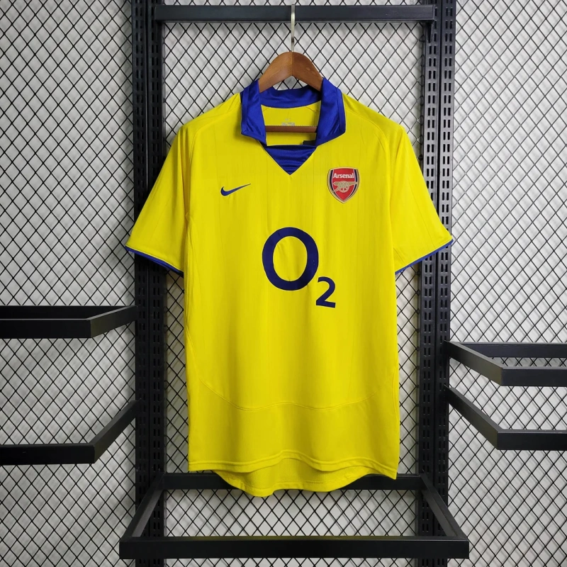 2003/2004 Retro Arsenal Away Football Shirt