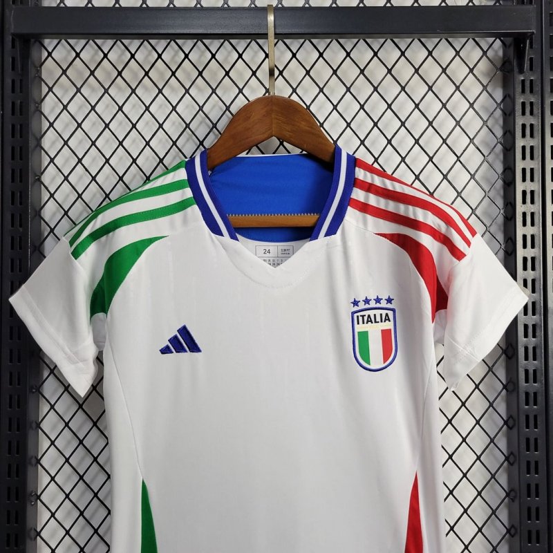 2024 Italy Away Football Shirt Kids Size