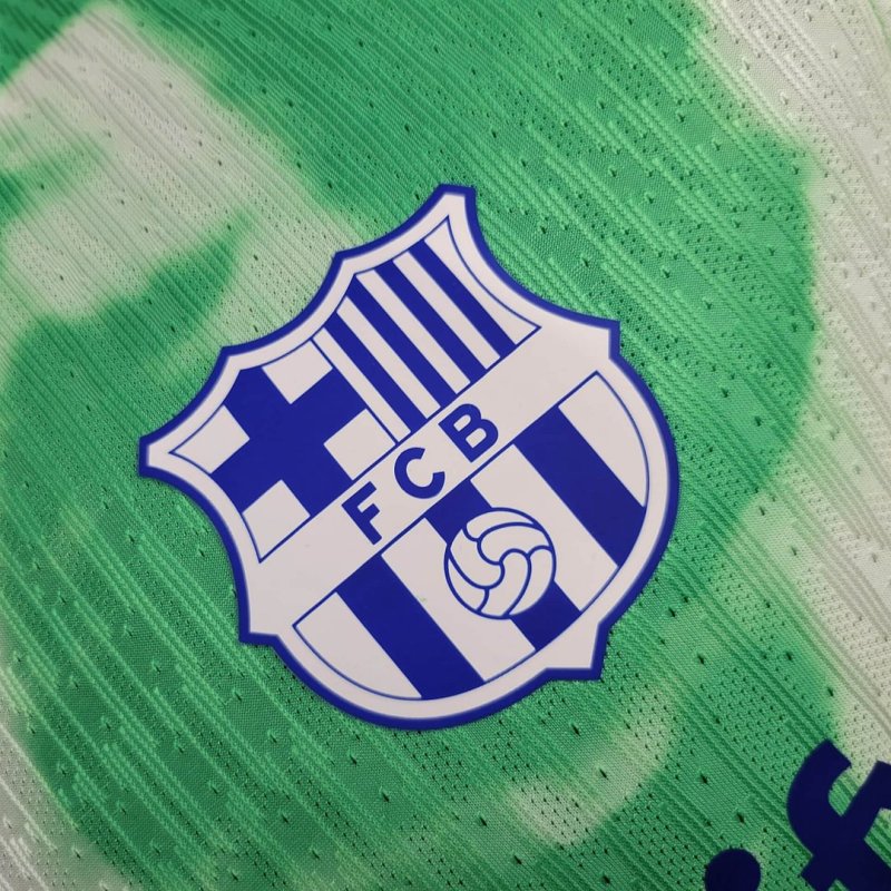 2024/2025 Player Version Barcelona Third Away Football Shirt