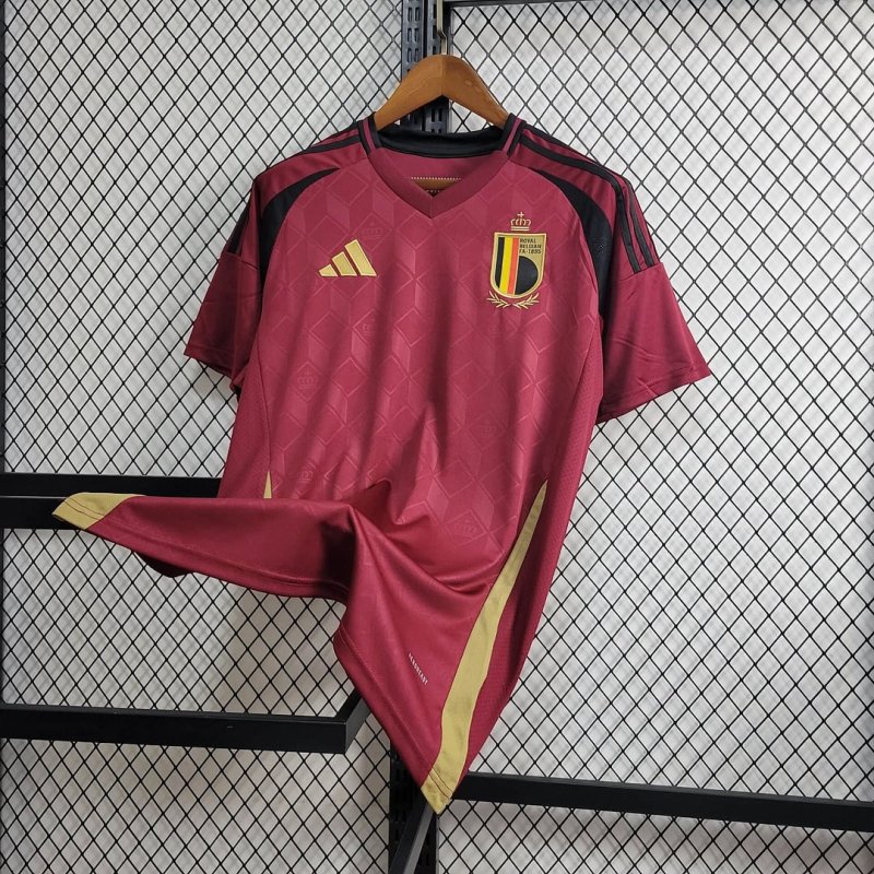 2024 Player Version Belgium Home Football Shirt