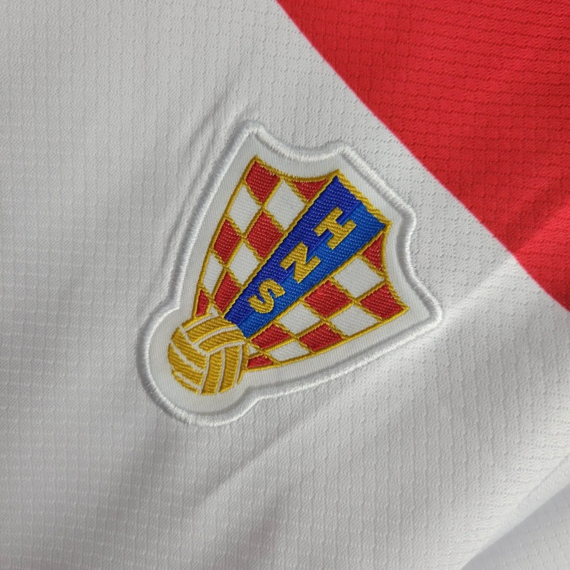 2024 Croatia Home Football Shirt Kids