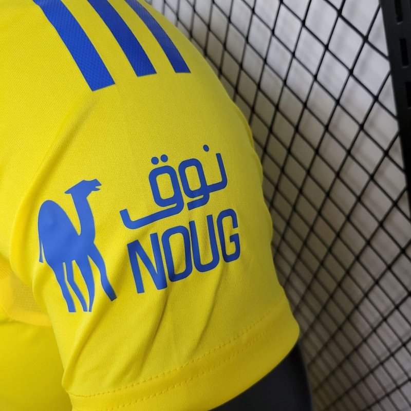 2024/2025 Player Version Al-Nassr Home Football Shirt