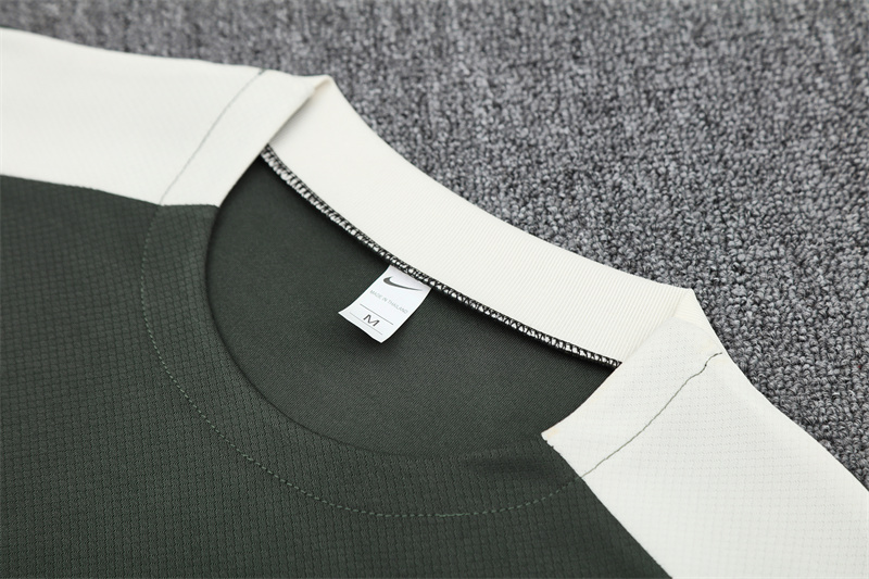 2025/26 Short Sleeve Chelsea Army Green Training Kit (child size)