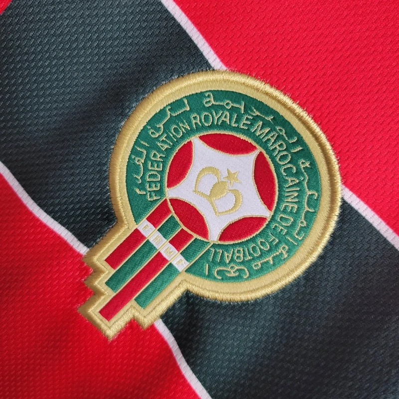 1998 Retro Long Sleeve Morocco Third Away Football Shirt