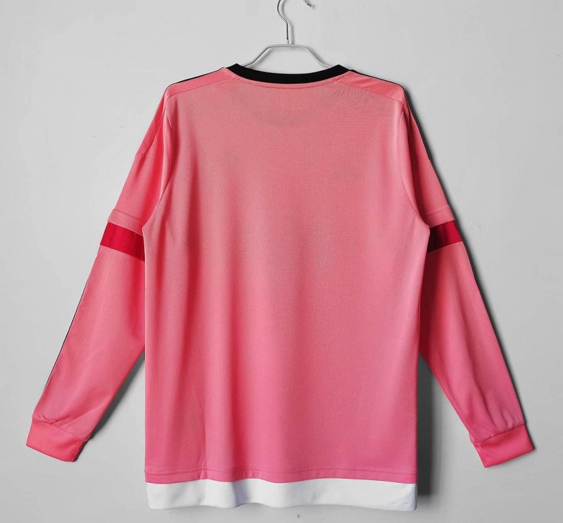 2015/2016 Retro Long Sleeve Juventus Away Football Shirt