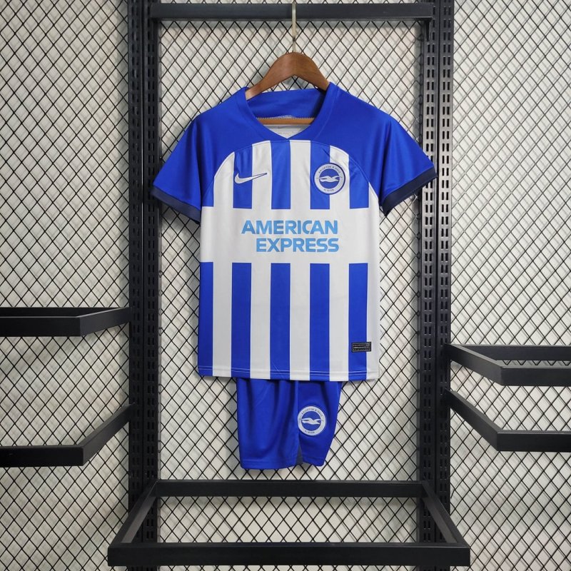 2023/2024 Brighton Home Football Shirt Kids Size