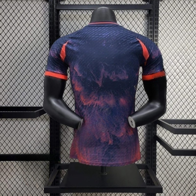 2024/2025 Player Version Real Madrid Special Edition Gradient Purple Football Shirt