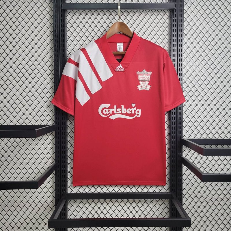 1992/1993 Retro Liverpool Home Football Shirt
