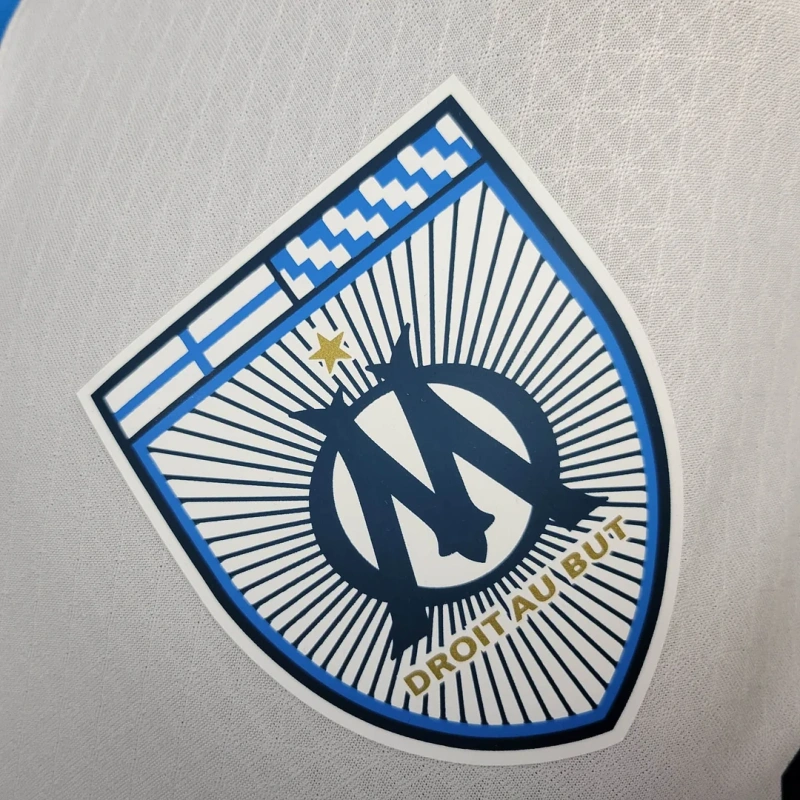 2024/2025 Player Version Olympique Marseille Home Football Shirt