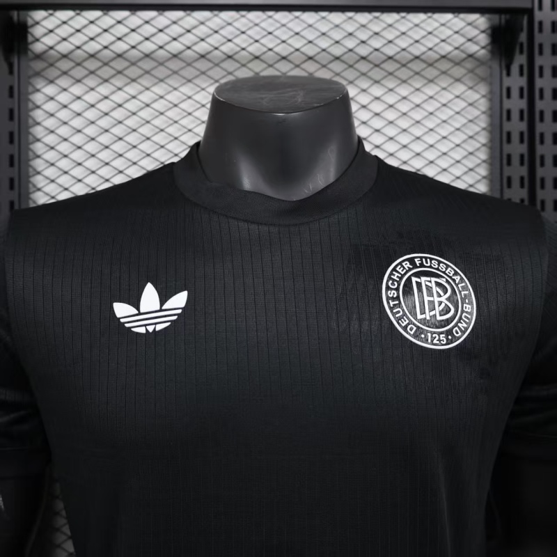 2025/26 Germany National Team 125th Anniversary Black Football Jersey