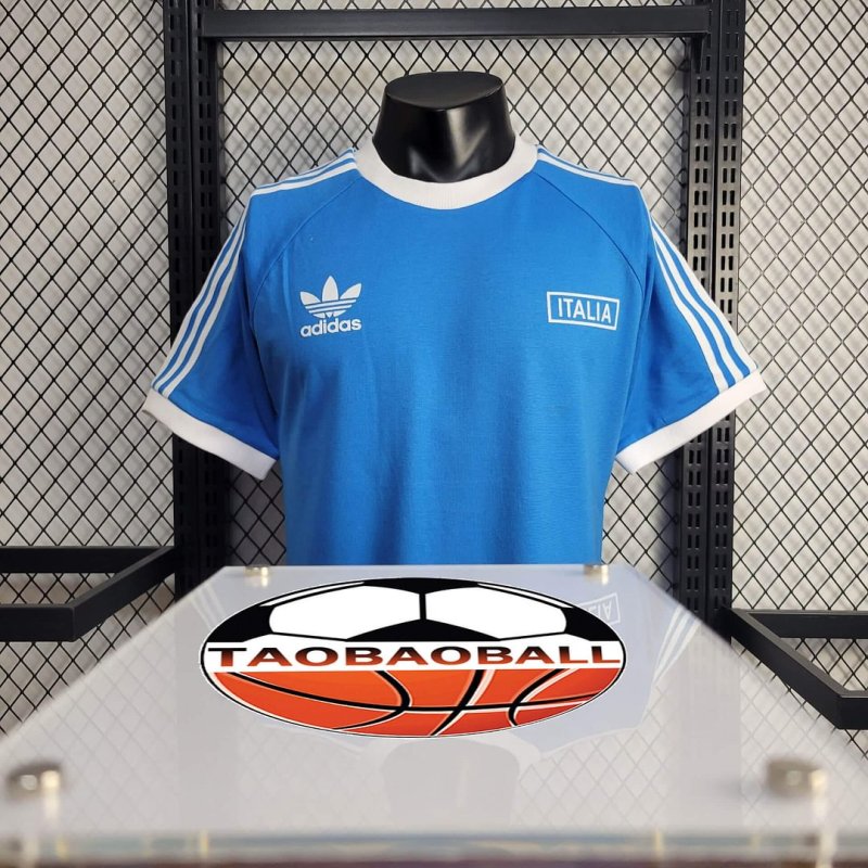 2024 Italy Joint Edition Blue Football Shirt