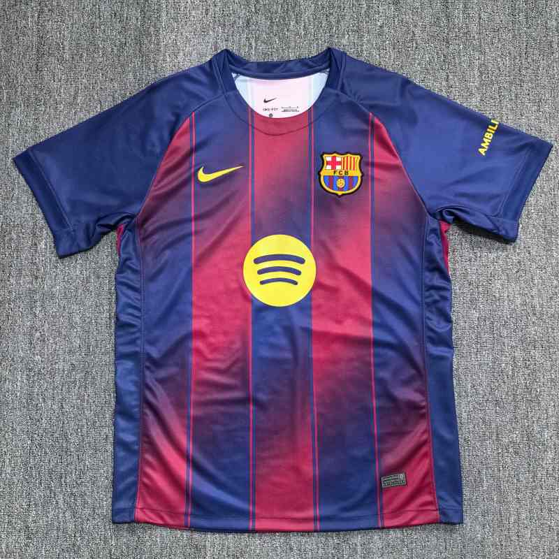 2025/26 FC Barcelona Home Fan Version Jersey