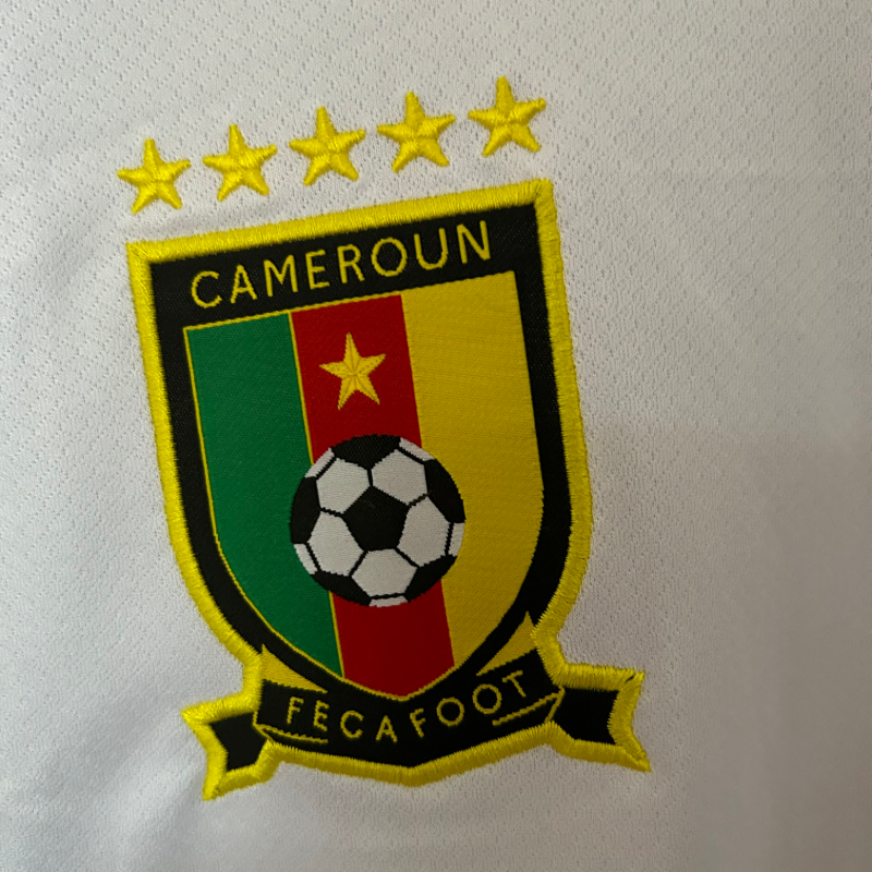 2025-2026 Cameroon White Fanboy Football Shirt