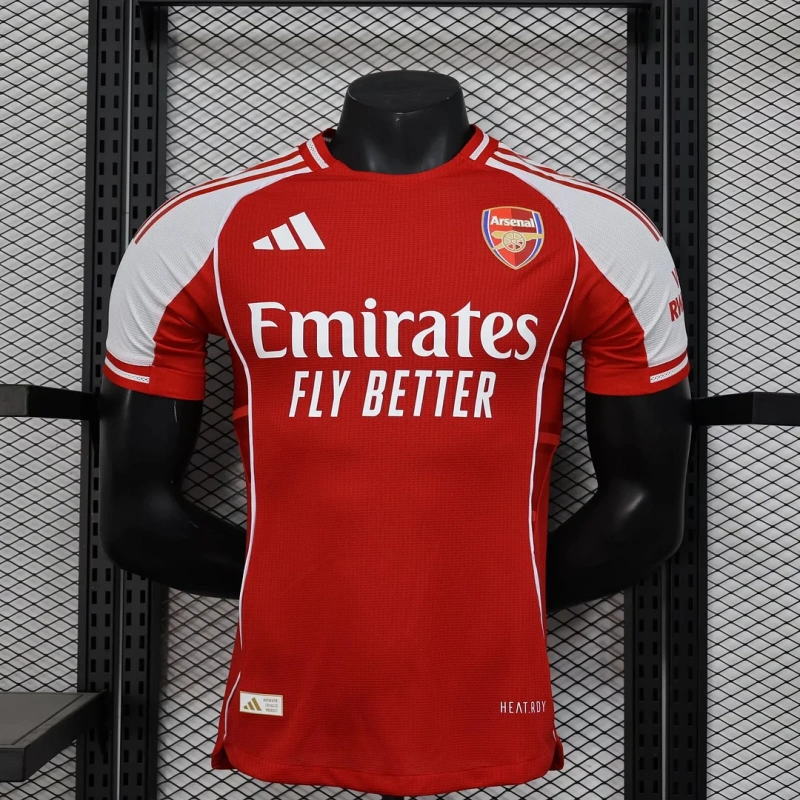 2025/2026 Player Version Arsenal Home Football Shirt