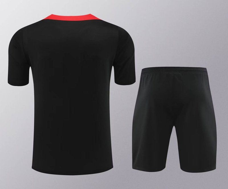 2024/2025 Portugal Training Wear Black Suit Shirt