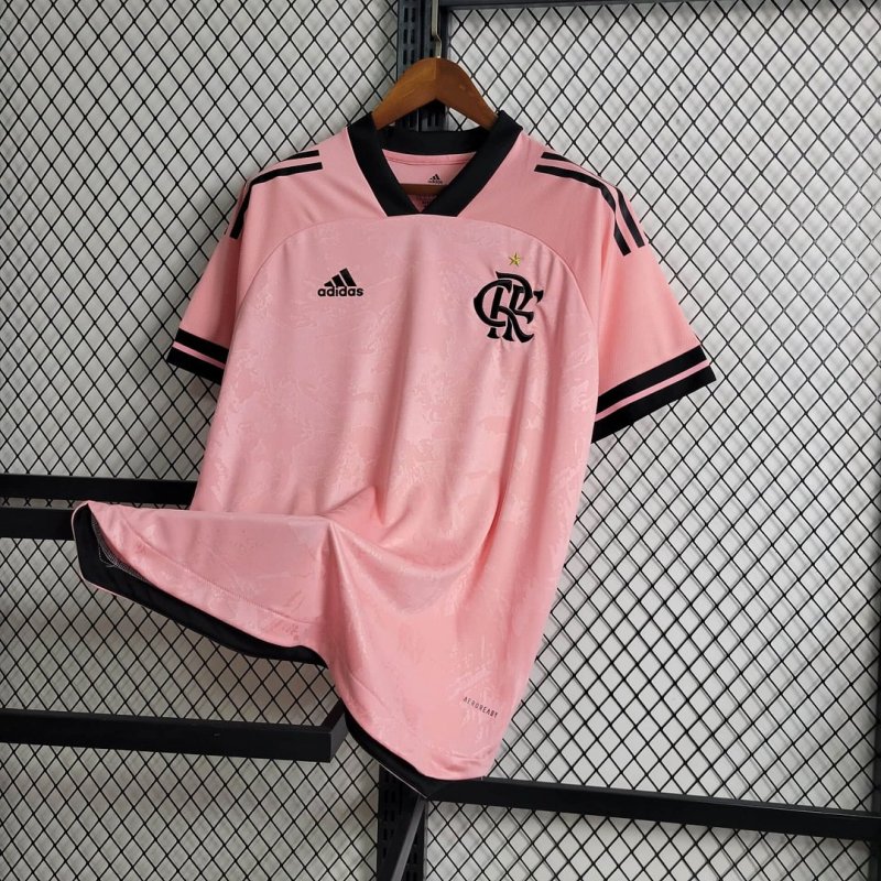 2020/2021 Flamengo Pink October Football Shirt