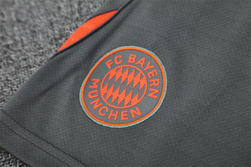 2025/26 short sleeve Bayern orange training suit