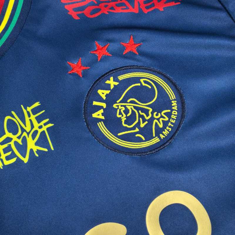 2025/26 Ajax Graffiti Fan Edition Football Jersey