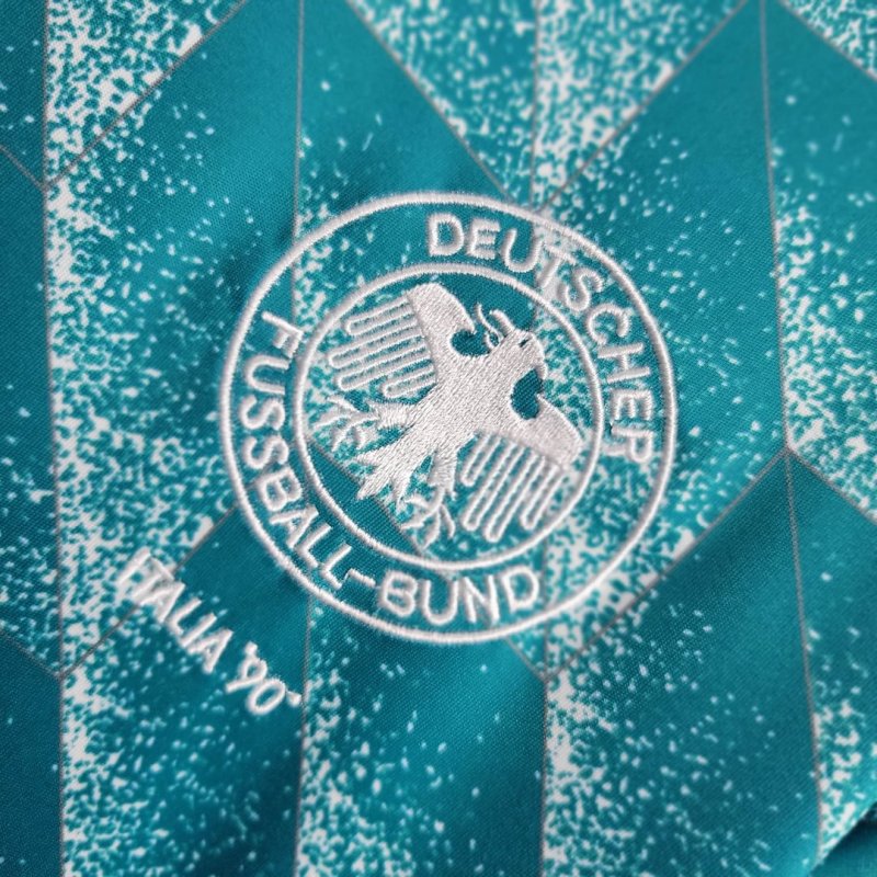 1990 Retro Germany Away Football Shirt