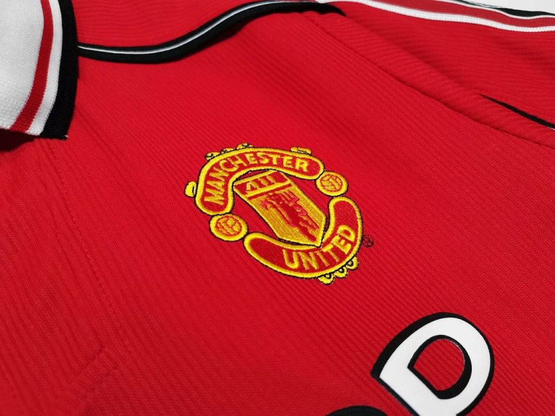 1998/1999 Retro Manchester United Home Football Shirt