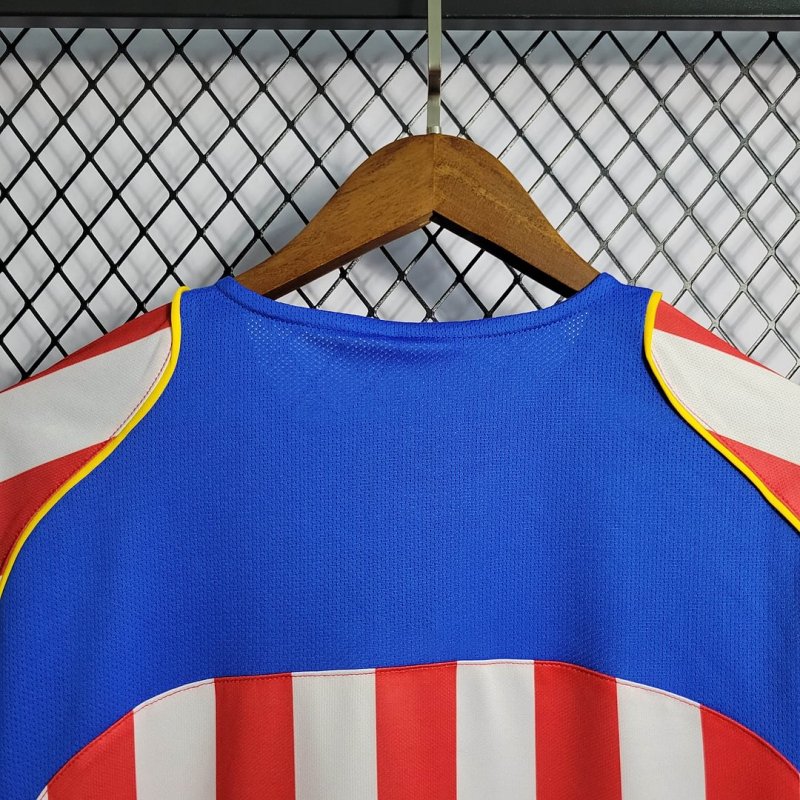 1995/1996 Retro Atletico Madrid Home Football Shirt