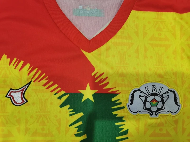 2024 Burkina Faso Third Away Football Shirt