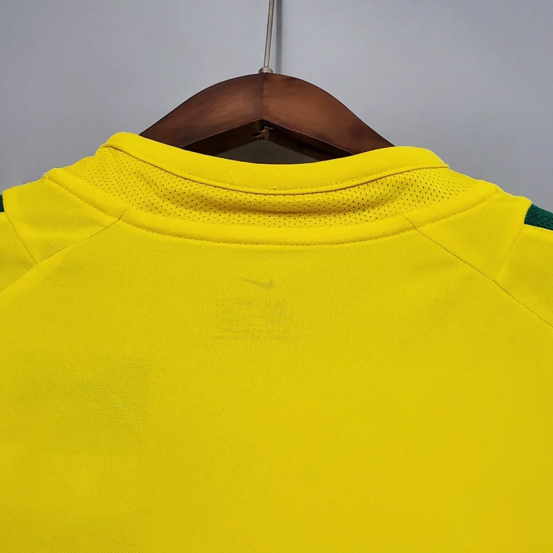 2002 Retro Brazil Home Football Shirt