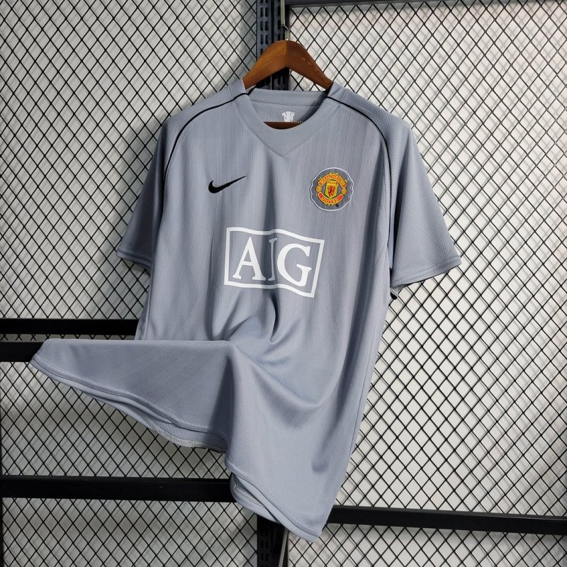 2007/2008 Retro Long Sleeve Manchester United Goalkeeper Football Shirt