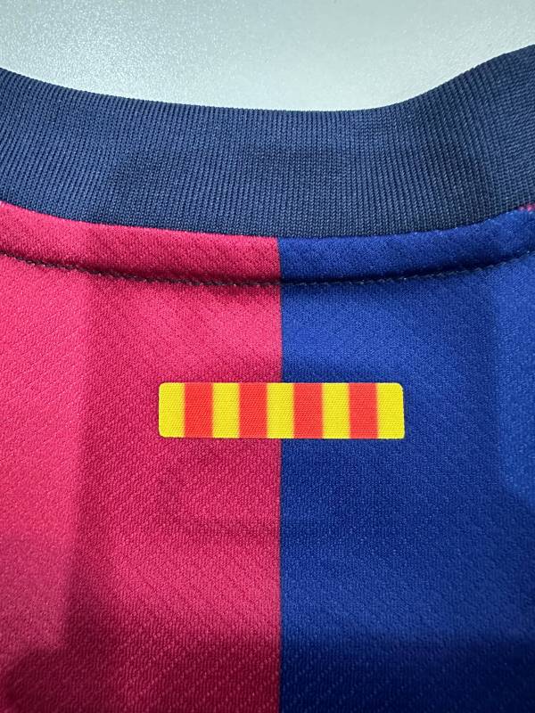 2024/25 Barcelona Home Special Edition Football Jersey with 1989 Advertising
