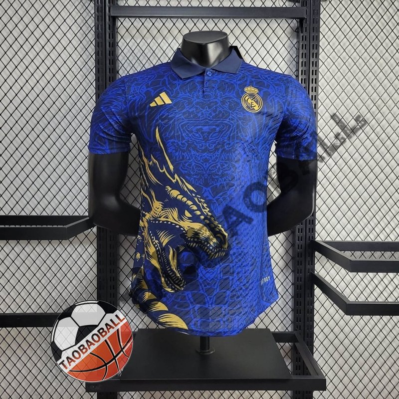 2024/2025 Player Version Real Madrid Special Edition Blue Football Shirt