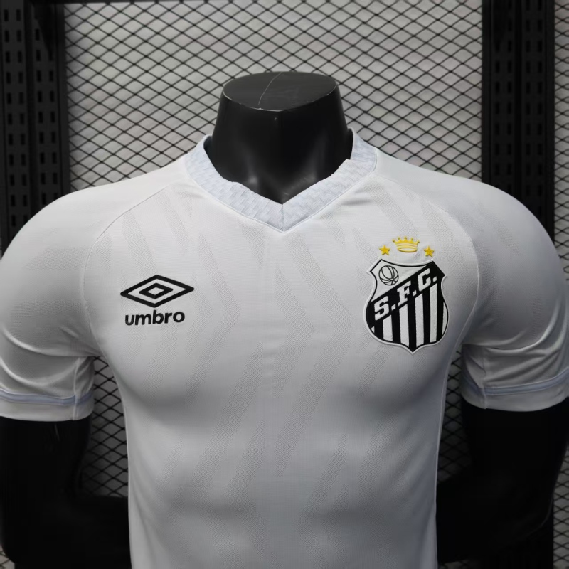2025/26 Santos White Authentic Football Shirt