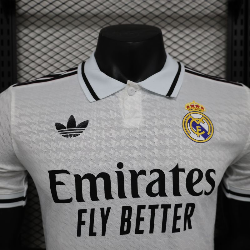 2025/2026 Player Edition Real Madrid White Kickbox Football Jersey