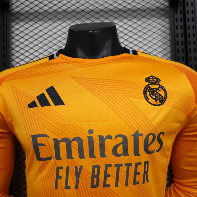 2025/2026 Real Madrid away long-sleeved football Shirt