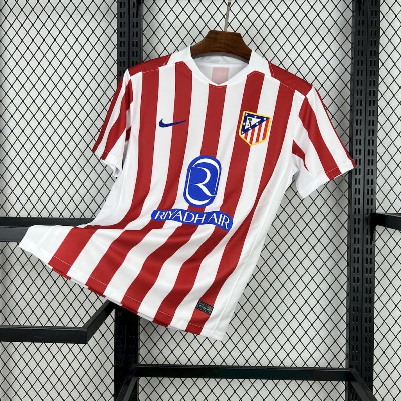 2025/2026 Atletico Madrid Home Football Shirt