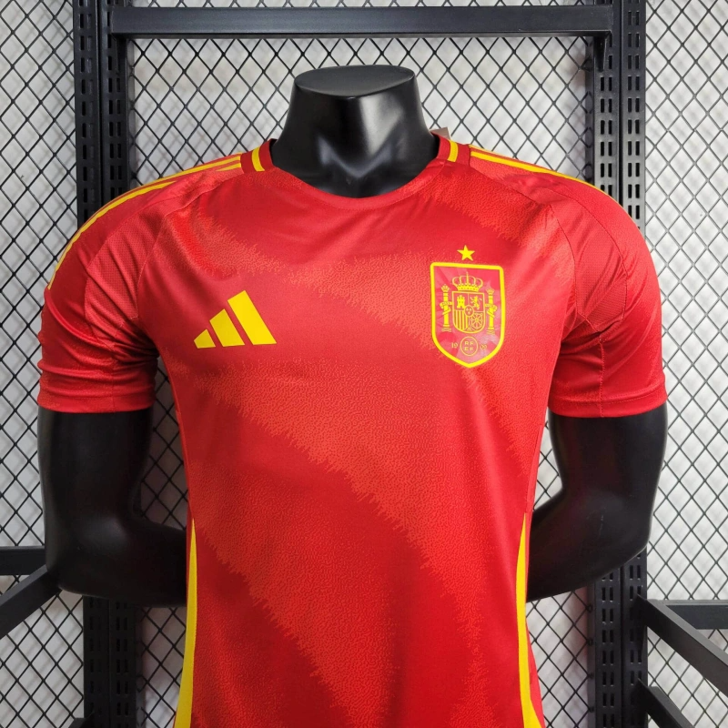 2024 Player Version Spain Home Football Shirt