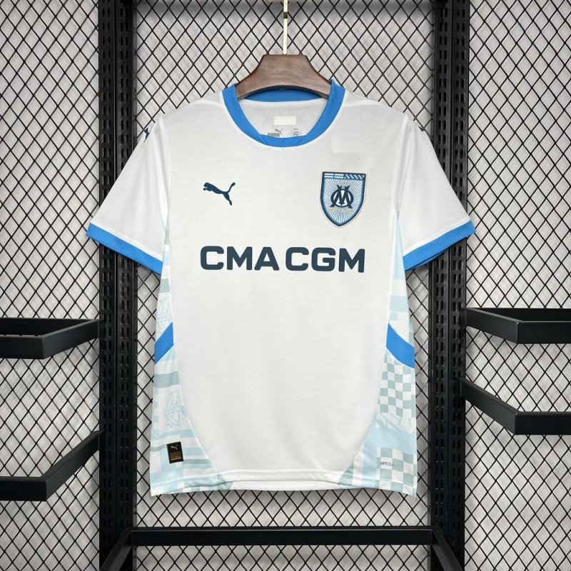 2024/2025 Olympique Marseille Home Football Shirt