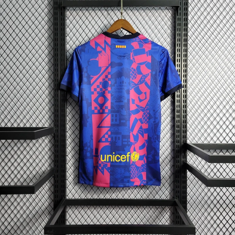 2021/2022 Barcelona Third Away Football Shirt
