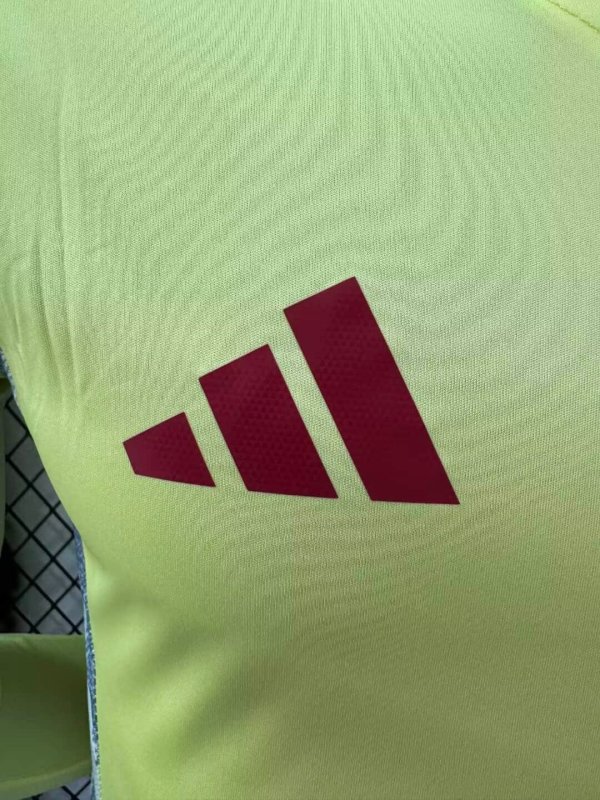 2024 Long Sleeve Player Version Spain Away Football Shirt