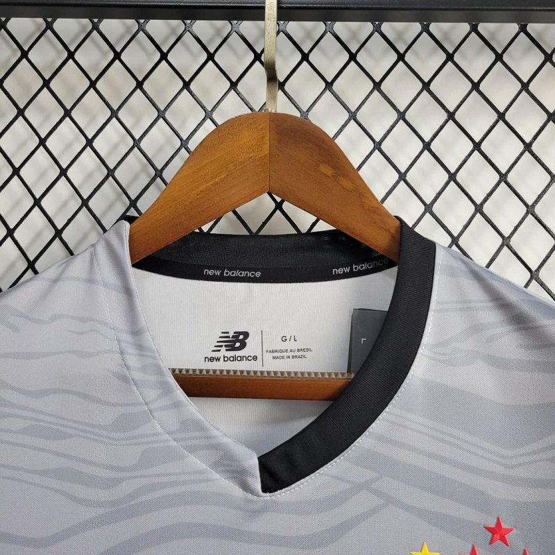 1:1 copy top quality 2024/2025 São Paulo Training Wear Grey Football Shirt