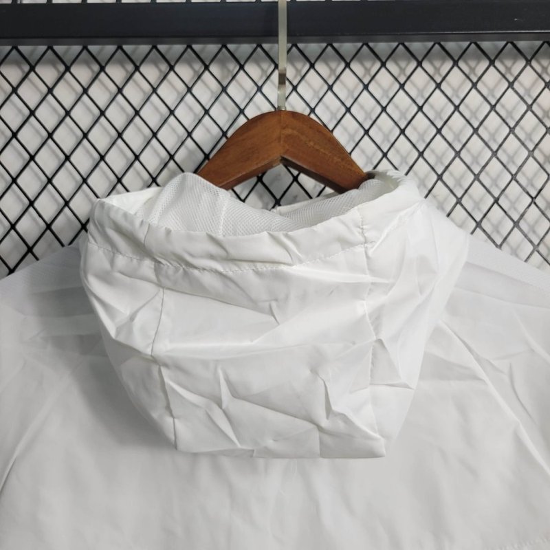 1:1 copy top quality  2023/2024 Corinthians Windbreaker White Football Shirt