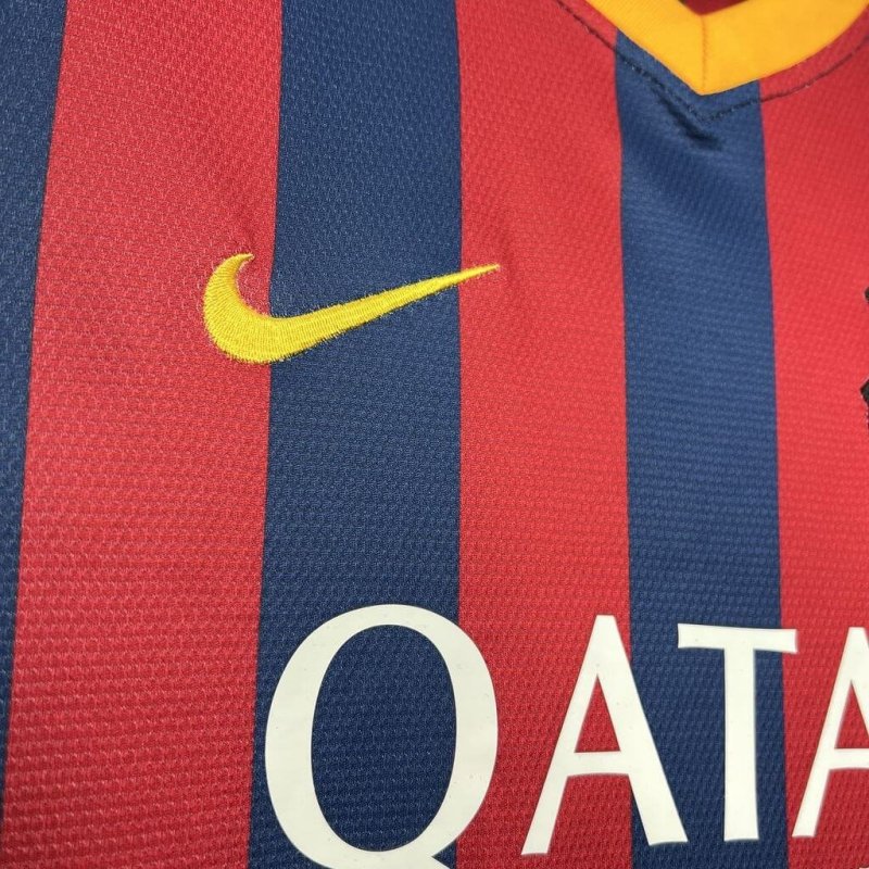 2013/2014 Retro Barcelona Home Football Shirt