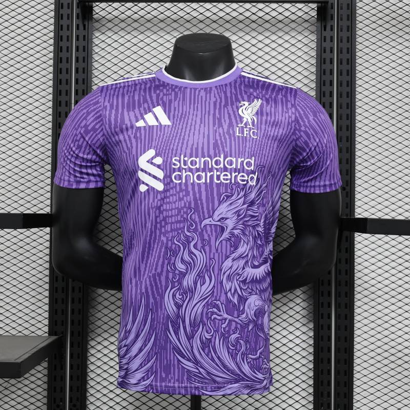 2024/2025 Player Edition Liverpool Purple Special Edition Football Jersey