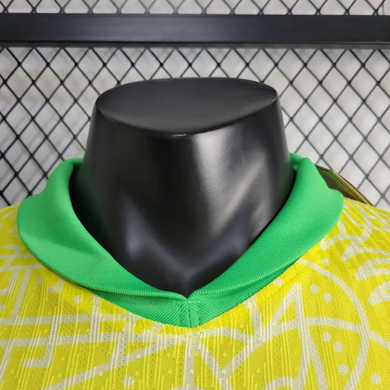 2024 Player Version Long Sleeve Brazil Home Football Shirt