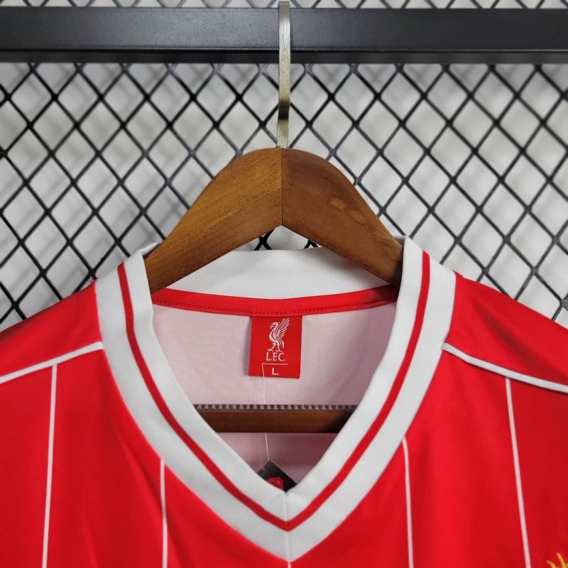 1981/1984 Retro Liverpool Home Football Shirt