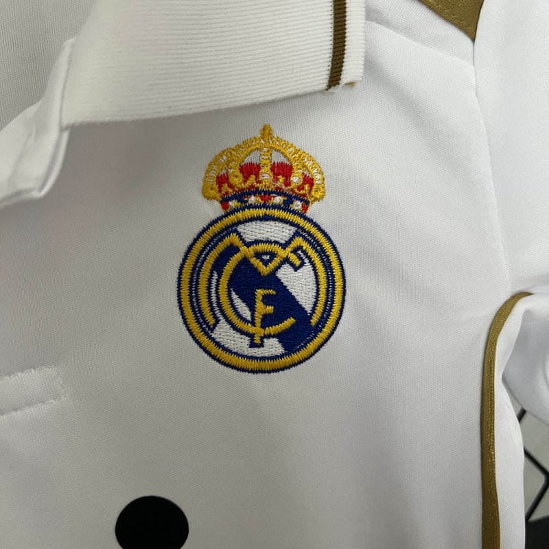 2011/2012 Retro Real Madrid Home Football Shirt Kids Size